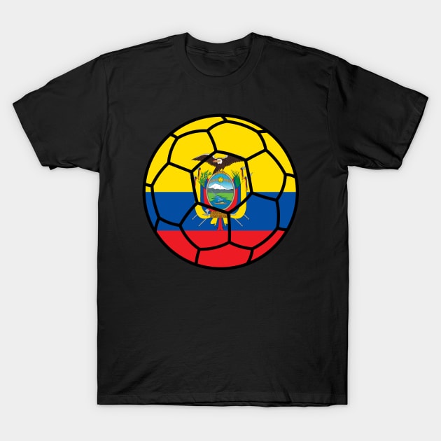 Ecuadorean Football T-Shirt by Artomino